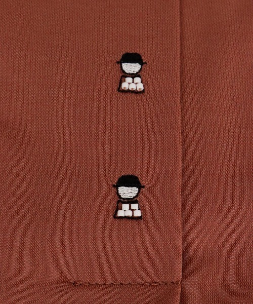 STUDIO PICONE(スタジオピッコーネ)の「コットン混冷感プルオーバー(Tシャツ/カットソー・レディース・ブラウン/ホワイト/ブラック/ブルー・LL/M/L)」の8枚目の写真