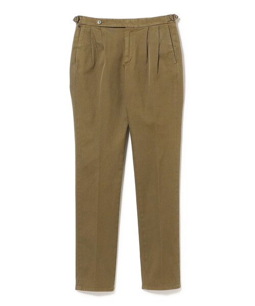 GTA（ジーティーアー）の「【別注】GTA / HERRICK ストレッチ コットン ツイル サイドアジャスター 2プリーツ スラックス（その他パンツ・メンズ・ベージュ/オフホワイト/カーキ・50/48/44/42/52/46）」の15枚目の写真