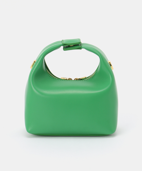 La TOTALITE(ラトータリテ)の「【SINBONO/シンボノ】Vienna Top HandleCrossbody Bag(ショルダーバッグ・レディース・グリーン/シルバー/ブラック/アイボリー・FREE)」の11枚目の写真