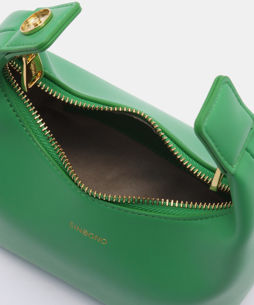 La TOTALITE(ラトータリテ)の「【SINBONO/シンボノ】Vienna Top HandleCrossbody Bag(ショルダーバッグ・レディース・グリーン/シルバー/ブラック/アイボリー・FREE)」の13枚目の写真