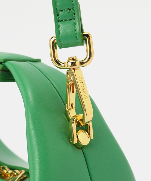 La TOTALITE(ラトータリテ)の「【SINBONO/シンボノ】Vienna Top HandleCrossbody Bag(ショルダーバッグ・レディース・グリーン/シルバー/ブラック/アイボリー・FREE)」の17枚目の写真