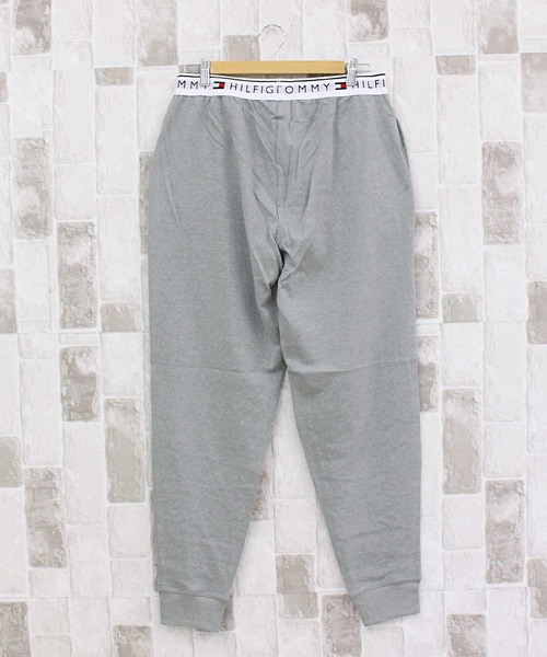 TOMMY HILFIGER（トミーヒルフィガー）の「ワンポイントロゴフレンチテリースウェットパンツ（スウェットパンツ・メンズ・グレー/ネイビー・S/M/L/XL）」の4枚目の写真