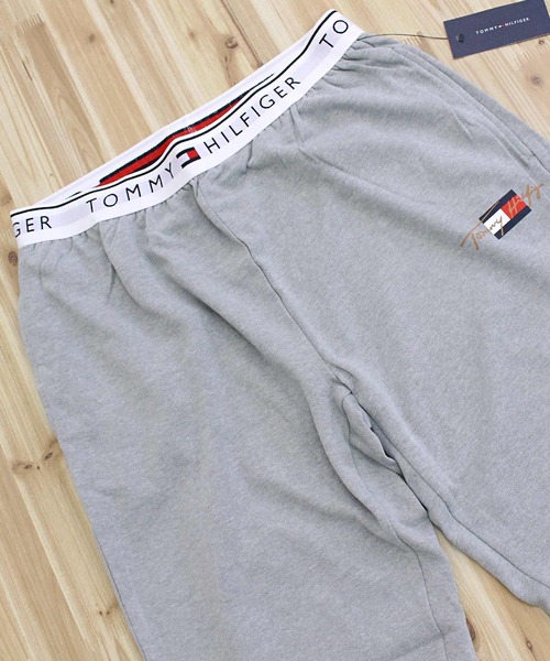 TOMMY HILFIGER（トミーヒルフィガー）の「ワンポイントロゴフレンチテリースウェットパンツ（スウェットパンツ・メンズ・グレー/ネイビー・S/M/L/XL）」の5枚目の写真