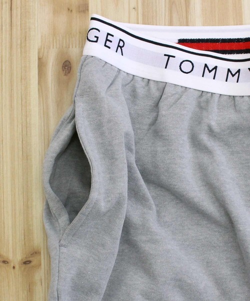 TOMMY HILFIGER（トミーヒルフィガー）の「ワンポイントロゴフレンチテリースウェットパンツ（スウェットパンツ・メンズ・グレー/ネイビー・S/M/L/XL）」の8枚目の写真