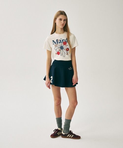 SLIM TSHIRT FLOWERMARDI BLOSSOM（Tシャツ/カットソー）｜Mardi