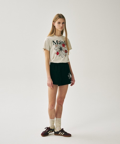 SLIM TSHIRT FLOWERMARDI BLOSSOM（Tシャツ/カットソー）｜Mardi