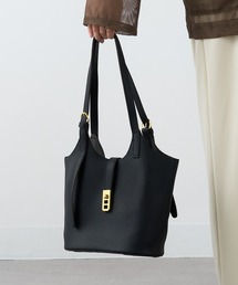 【MAISON BREEZE】ポーチ付き PUレザーフラップバッグ KNF-TP