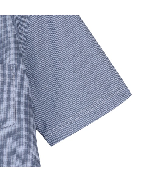 TOKYO SHIRTS(トウキョウシャツ)の「ビズポロ コンフォートドライ 半袖ポロシャツ(ポロシャツ・メンズ・ブルー・S/M/L/LL/XL)」の4枚目の写真
