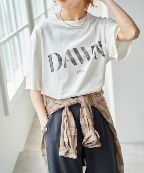 オブラダ　スピックアンドスパン別注Ｔシャツ WEB限定追加3》oblada / オブラダ別注HELLO TSH（Tシャツ