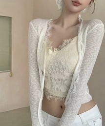 シアーカーディガン