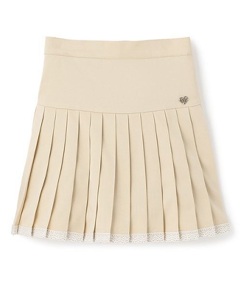 セール】裾レースプリーツスカート（スカート）｜mezzo piano