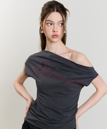 tシャツ SM GLITTER OFFSHOULDER TEE レディース 71a6sSc1JVL._UY350_.jpg