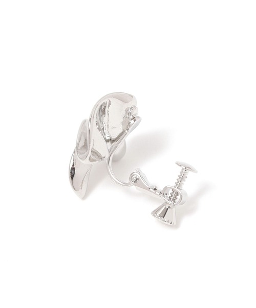 niko and...（ニコアンド）の「メタル折り紙イヤリング（イヤリング・レディース・グレー/イエロー・0）」の5枚目の写真