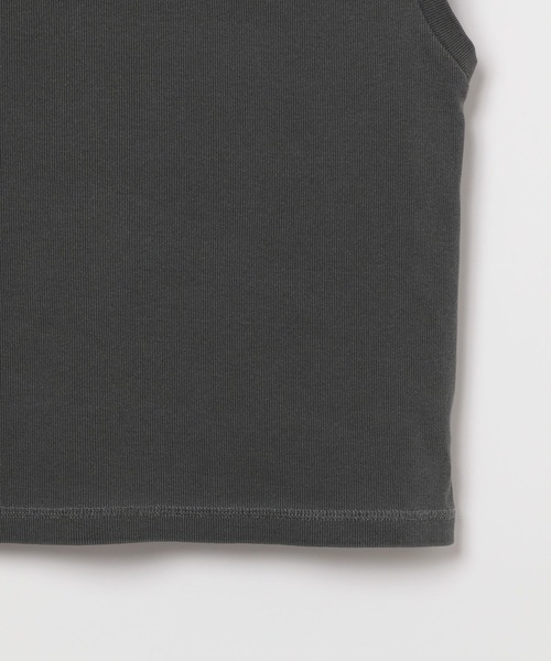 GEORGE'S(ジョージズ)の「ピグメントタンクトップ(タンクトップ・レディース・オフホワイト/チャコールグレー/ブラウン・MEDIUM/SMALL)」の21枚目の写真