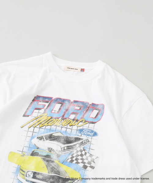 GOOD ROCK SPEED（グッドロックスピード）の「GOOD ROCK SPEED/グッドロックスピード Ford Tシャツ3（Tシャツ/カットソー・メンズ・ホワイト・LARGE/MEDIUM）」の3枚目の写真