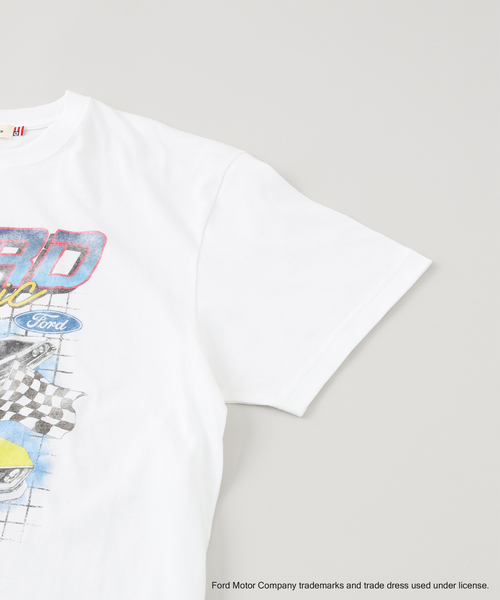 GOOD ROCK SPEED（グッドロックスピード）の「GOOD ROCK SPEED/グッドロックスピード Ford Tシャツ3（Tシャツ/カットソー・メンズ・ホワイト・LARGE/MEDIUM）」の4枚目の写真