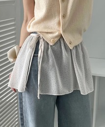 mint designs ピンク　ラップスカート エプロン　ポレロ　人型柄 公式]ミントデザインズ通販サイト- mintdesigns Online Store