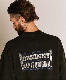 Schott/ショット/FADE KEEP IT ORIGINAL CREW SWEAT/フェード キープ イット オリジナル クルースウェット