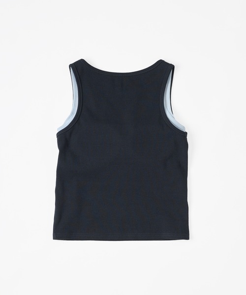 layered like tank top with built-in cups / カップ付き