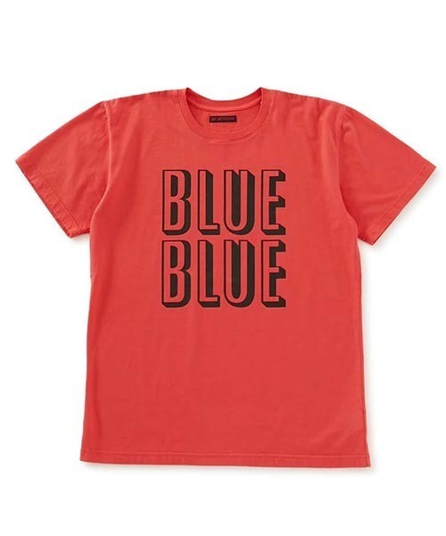 BLUE BLUE（ブルーブルー）の「シェード BLUE BLUE ショートスリーブTシャツ（Tシャツ/カットソー・メンズ・ブラック/ホワイト/レッド・M/L/XL/S）」の3枚目の写真