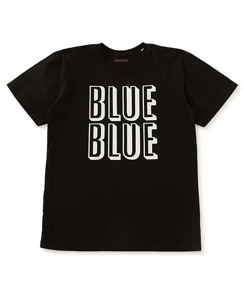 BLUE BLUE（ブルーブルー）の「シェード BLUE BLUE ショートスリーブTシャツ（Tシャツ/カットソー・メンズ・ブラック/ホワイト/レッド・M/L/XL/S）」の2枚目の写真