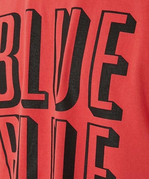 BLUE BLUE（ブルーブルー）の「シェード BLUE BLUE ショートスリーブTシャツ（Tシャツ/カットソー・メンズ・ブラック/ホワイト/レッド・M/L/XL/S）」の12枚目の写真