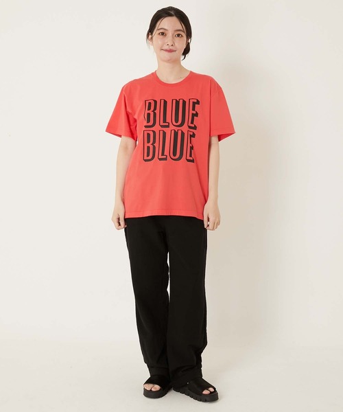 BLUE BLUE(ブルーブルー)の「シェード BLUE BLUE ショートスリーブTシャツ(Tシャツ/カットソー・メンズ・ブラック/ホワイト/レッド・M/L/XL/S)」の19枚目の写真