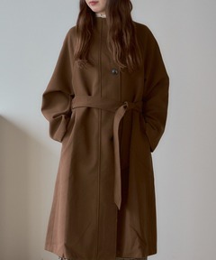 Grace Wrap Coat（ノーカラーコート）｜Her lip to（ハーリップ