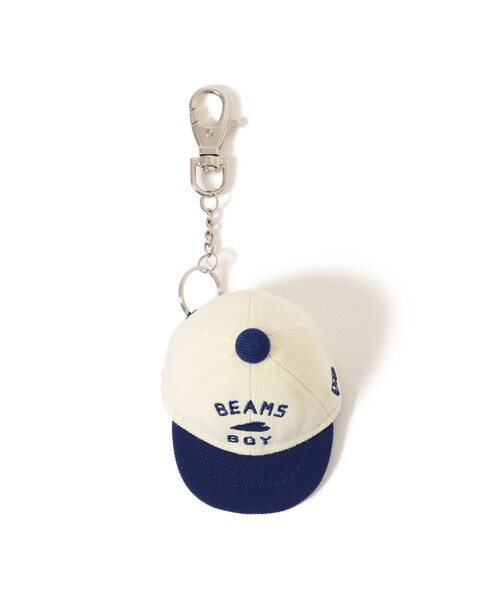 別注】NEW ERA / BBロゴ キャップ キーホルダー（キーホルダー
