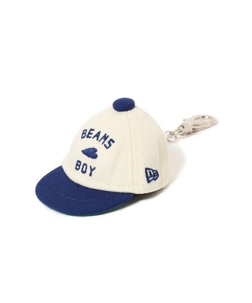 別注】NEW ERA / BBロゴ キャップ キーホルダー（キーホルダー