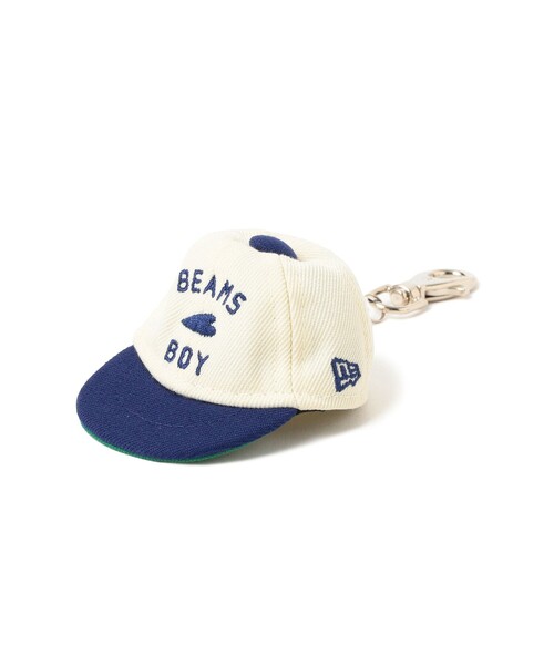 別注】NEW ERA / BBロゴ キャップ キーホルダー（キーホルダー