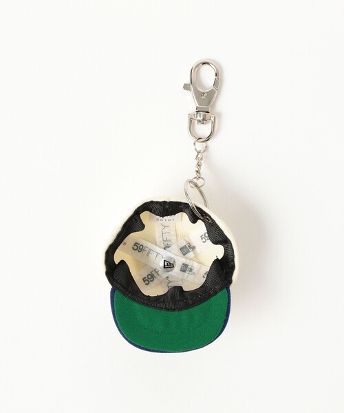 別注】NEW ERA / BBロゴ キャップ キーホルダー（キーホルダー