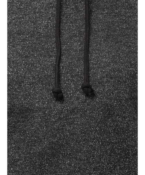 GYDA（ジェイダ）の「GG GLITTERノースリショートスウェットパーカー（Tシャツ/カットソー・レディース・ライトグレー/ブラック・FREE）」の15枚目の写真