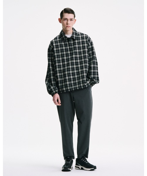 トップス SOPHNET SAXONY WOOL CHECK POLO SHIRT SAXONY WOOL CHECK POLO SHIRT（ポロシャツ）｜SOPHNET.（ソフネット
