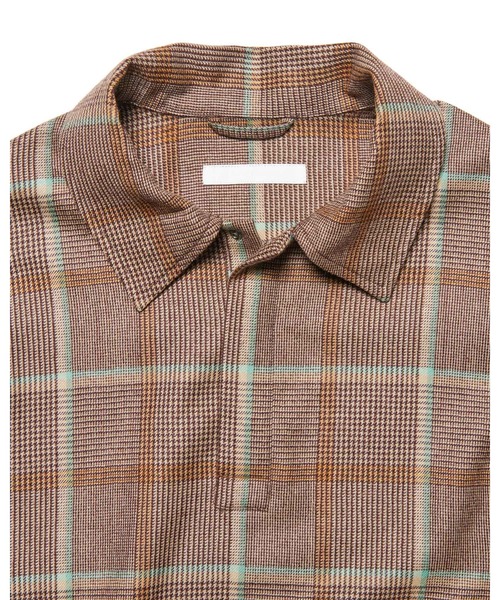 SAXONY WOOL CHECK POLO SHIRT（ポロシャツ）｜SOPHNET.（ソフネット