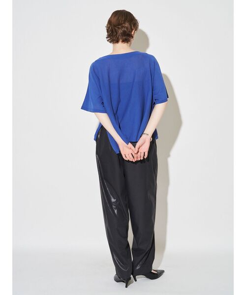 ELENDEEK（エレンディーク）の「カレンダリングイージーパンツ【セットアップ対応】（その他パンツ・レディース・ベージュ/ボルドー/ブラック・FREE）」の19枚目の写真