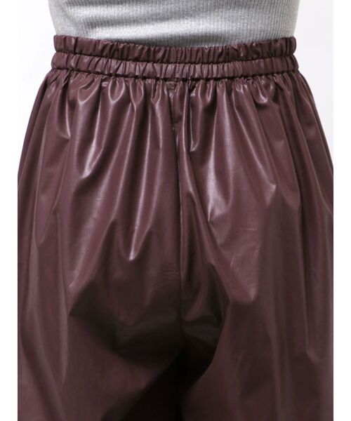 ELENDEEK（エレンディーク）の「カレンダリングイージーパンツ【セットアップ対応】（その他パンツ・レディース・ベージュ/ボルドー/ブラック・FREE）」の15枚目の写真