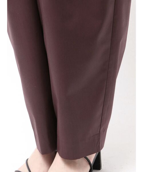 ELENDEEK（エレンディーク）の「カレンダリングイージーパンツ【セットアップ対応】（その他パンツ・レディース・ベージュ/ボルドー/ブラック・FREE）」の13枚目の写真