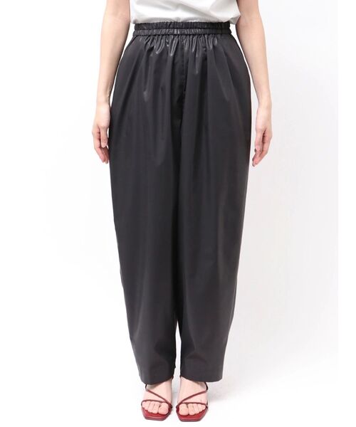 ELENDEEK（エレンディーク）の「カレンダリングイージーパンツ【セットアップ対応】（その他パンツ・レディース・ベージュ/ボルドー/ブラック・FREE）」の11枚目の写真