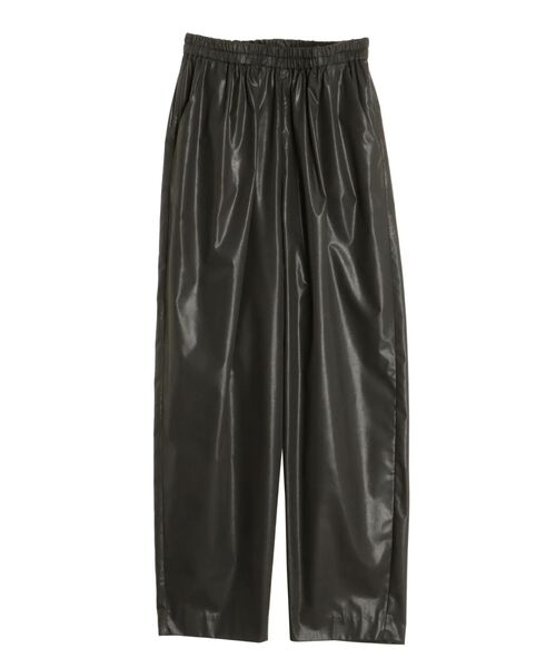 ELENDEEK（エレンディーク）の「カレンダリングイージーパンツ【セットアップ対応】（その他パンツ・レディース・ベージュ/ボルドー/ブラック・FREE）」の6枚目の写真