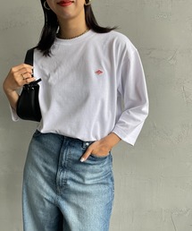DANTON | [DANTON/ダントン] ワンポイントロゴ クルーネック7分袖Tシャツ(Tシャツ/カットソー)