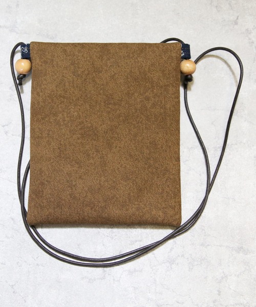 ８(eight)（エイト）の「酒倉染 2ファスナーポシェット（和装小物・メンズ・ブラウン系その他・FREE）」の9枚目の写真