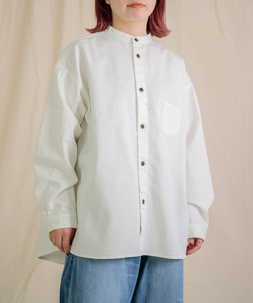 prit] ムラチノ スタンドカラーシャツ | Domingo（ドミンゴ）公式