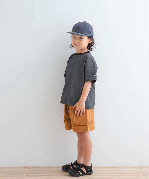 URBAN RESEARCH DOORS（アーバンリサーチドアーズ）の「『速乾』コットンサイドポケットショーツ(KIDS)（その他パンツ・キッズ・チャコールグレー/ブラウン系その他・120/105/135）」の6枚目の写真