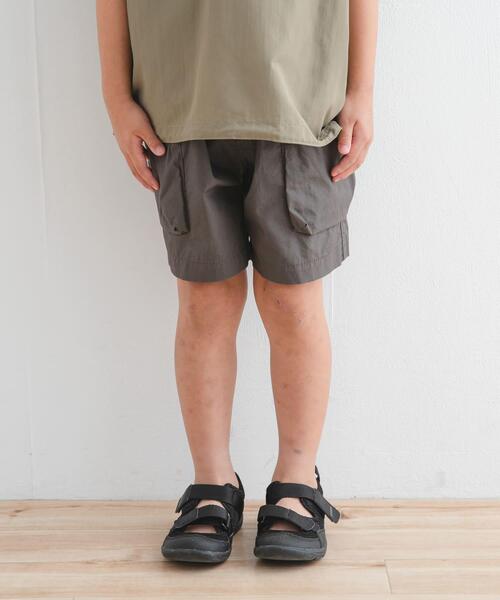 URBAN RESEARCH DOORS（アーバンリサーチドアーズ）の「『速乾』コットンサイドポケットショーツ(KIDS)（その他パンツ・キッズ・チャコールグレー/ブラウン系その他・120/105/135）」の11枚目の写真