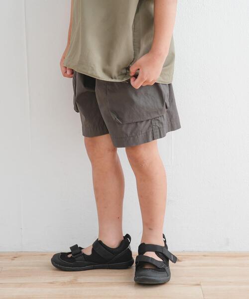 URBAN RESEARCH DOORS（アーバンリサーチドアーズ）の「『速乾』コットンサイドポケットショーツ(KIDS)（その他パンツ・キッズ・チャコールグレー/ブラウン系その他・120/105/135）」の12枚目の写真