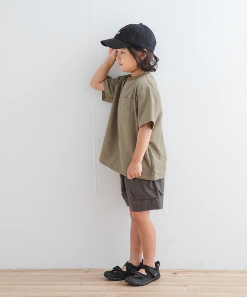URBAN RESEARCH DOORS（アーバンリサーチドアーズ）の「『速乾』コットンサイドポケットショーツ(KIDS)（その他パンツ・キッズ・チャコールグレー/ブラウン系その他・120/105/135）」の16枚目の写真
