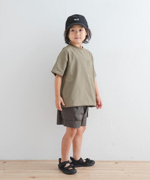 URBAN RESEARCH DOORS（アーバンリサーチドアーズ）の「『速乾』コットンサイドポケットショーツ(KIDS)（その他パンツ・キッズ・チャコールグレー/ブラウン系その他・120/105/135）」の17枚目の写真