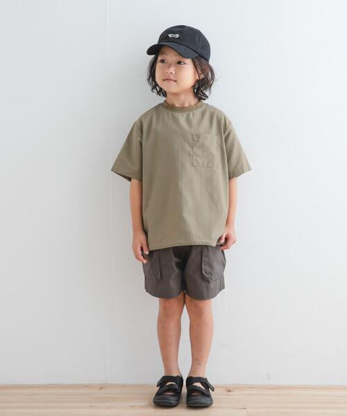URBAN RESEARCH DOORS（アーバンリサーチドアーズ）の「『速乾』コットンサイドポケットショーツ(KIDS)（その他パンツ・キッズ・チャコールグレー/ブラウン系その他・120/105/135）」の18枚目の写真