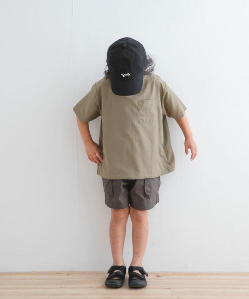 URBAN RESEARCH DOORS（アーバンリサーチドアーズ）の「『速乾』コットンサイドポケットショーツ(KIDS)（その他パンツ・キッズ・チャコールグレー/ブラウン系その他・120/105/135）」の19枚目の写真